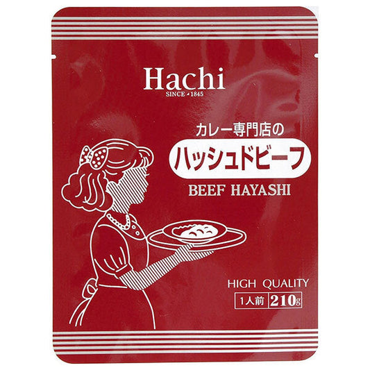 Hachi Foods Curry Specialty Shop Hashed Beef 210g x 30 packs [Ships from Japan] 