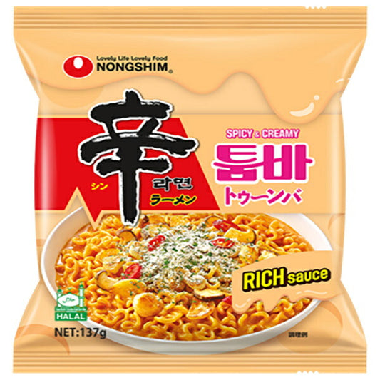 農心ジャパン 辛ラーメン トゥーンバ 137g×20袋入【日本出荷】