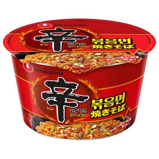 Nongshim Japan Shin Ramyun Yakisoba Cup 105g x 12 pieces [Shipped in Japan]