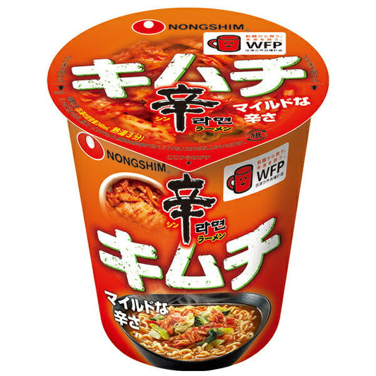 Nongshim Japan Shin Ramyun Kimchi 68g x 12 pieces [Shipped in Japan]