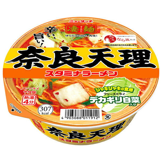 Yamadai New Touch Super Noodles Nara Tenri Stamina Ramen 112g x 12 pieces [Shipped in Japan]