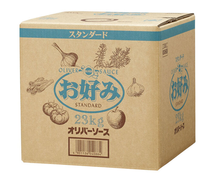 Oliver Sauce Standard Okonomi Sauce 23kg x 1 case [Shipped in Japan]