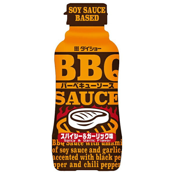 Daisho BBQ sauce spicy & garlic flavor 240g x 20 pieces [shipped in Japan]