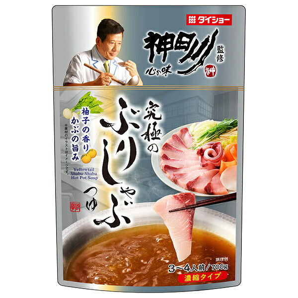 ダイショー 神田川監修 究極の ぶりしゃぶ つゆ 700g×10袋入【日本出荷】