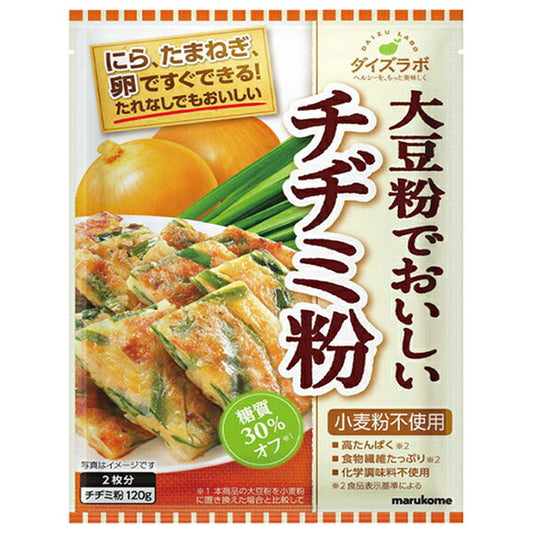 マルコメ ダイズラボ 大豆粉のチヂミ粉 120g×40袋入【日本出荷】