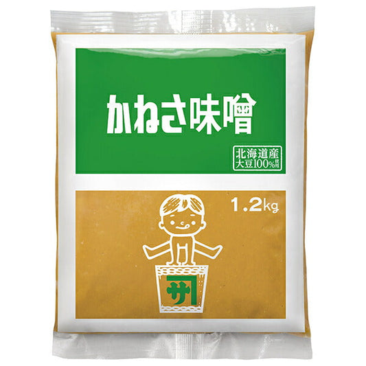 マルコメ かねさ味噌 1.2kg×8個入【日本出荷】