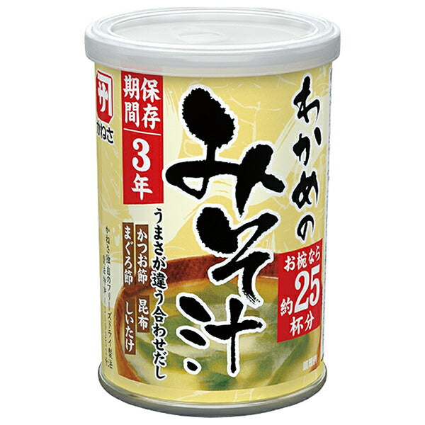 マルコメ 備蓄用 顆粒みそ汁 わかめ 189g×12個入【日本出荷】