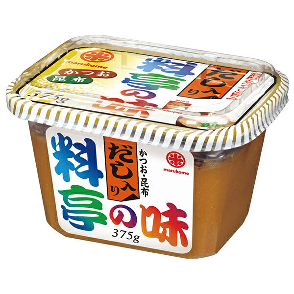 マルコメ だし入り料亭の味 375g×10個入【日本出荷】