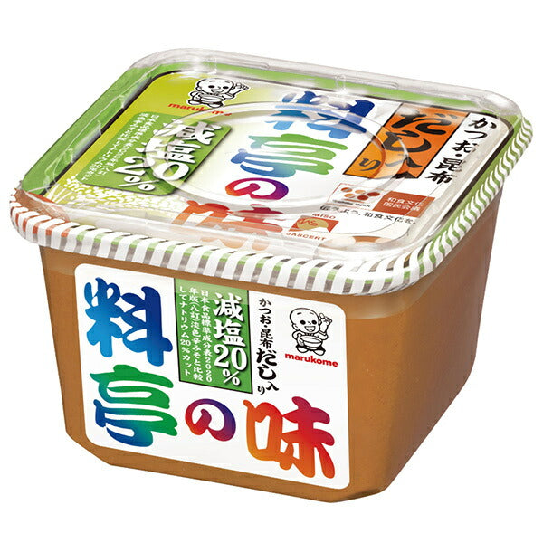 Marukome Dashi Restaurant Flavor Low Salt 750g x 8 pieces [Shipped in Japan]