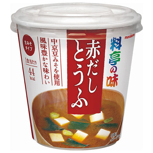 マルコメ カップ料亭の味 赤だしとうふ 1食×6個入【日本出荷】