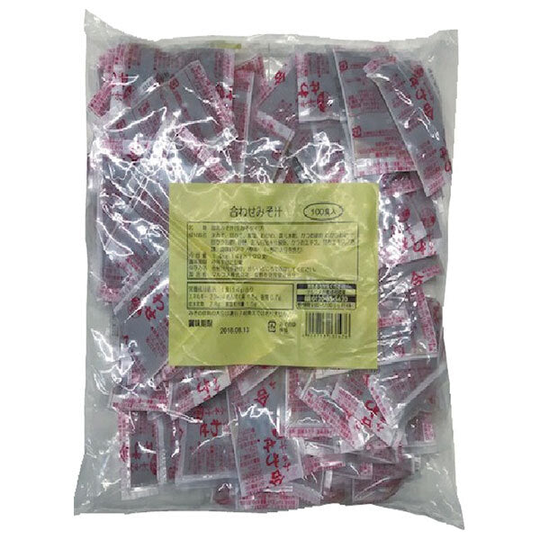 マルコメ 業務用生みそ汁 合わせ 100食×6袋入【日本出荷】