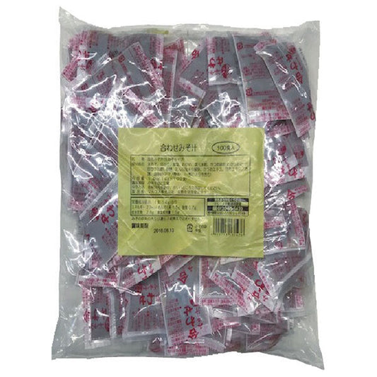 Marukome Commercial Raw Miso Soup, 100 servings x 6 bags [shipped in Japan]