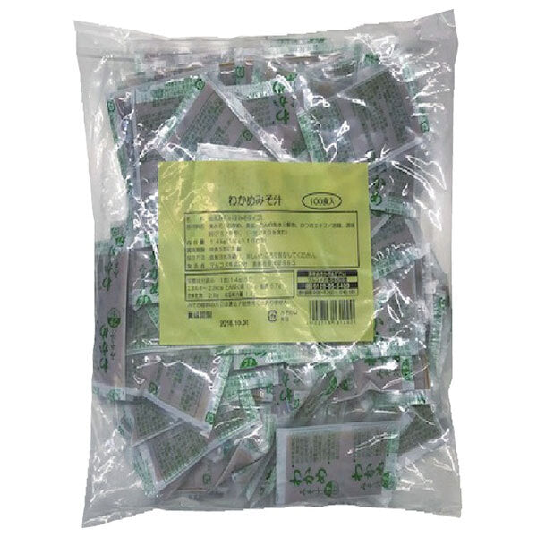 マルコメ 業務用生みそ汁 わかめ 100食×6袋入【日本出荷】