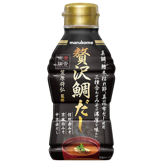 マルコメ 液みそ 賛否両論 贅沢鯛だし 430g×10本入【日本出荷】