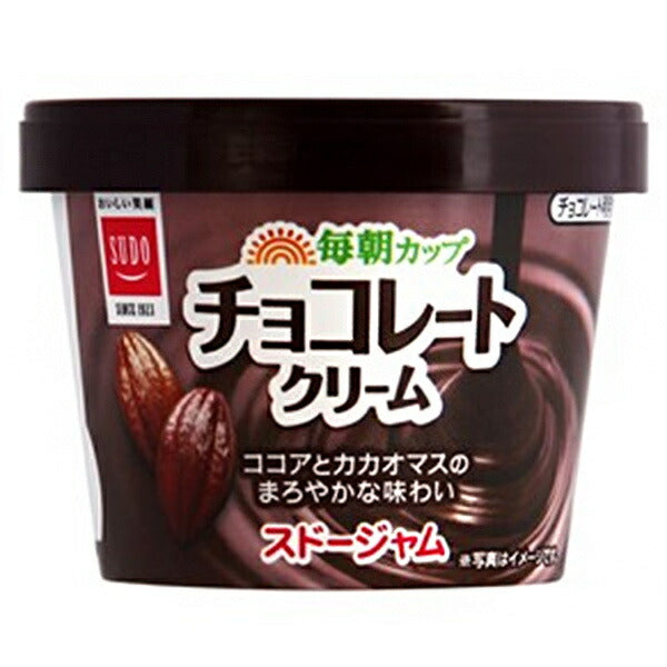 Sudo Jam Every Morning Cup Chocolate Cream 120g x 12 [Ships from Japan] 
