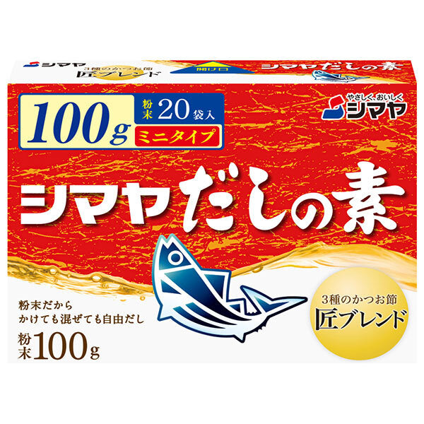 Shimaya dashi powder mini type 100g (20 bags) x 30 boxes [shipped in Japan]