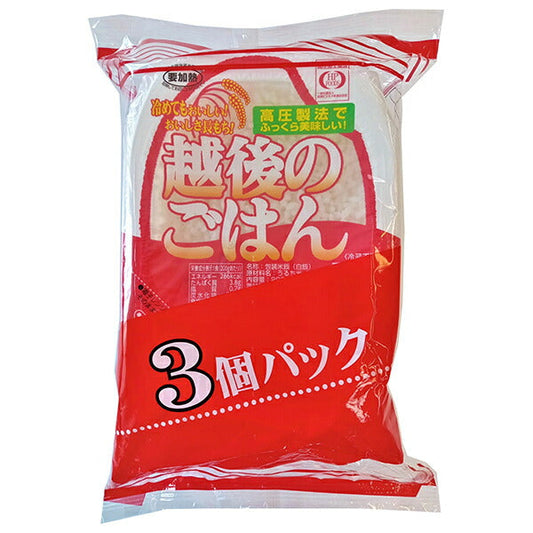 Echigo Seika Echigo Rice 200g x 3 packs x 8 bags [Ships from Japan] 