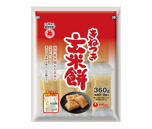 Echigo Seika Kinetsuki Brown Rice Mochi (360g x 12 bags) [Ships from Japan] 