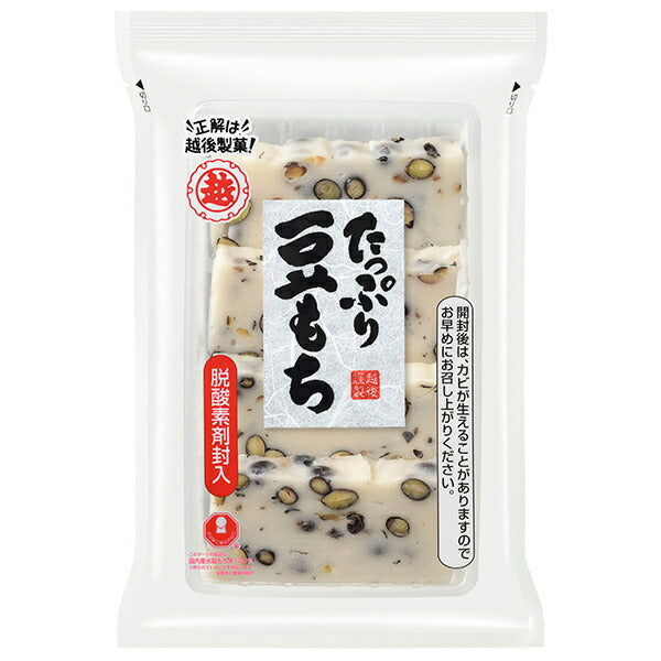Echigo Seika Plenty of Bean Mochi 220g x 10 bags [Ships from Japan] 