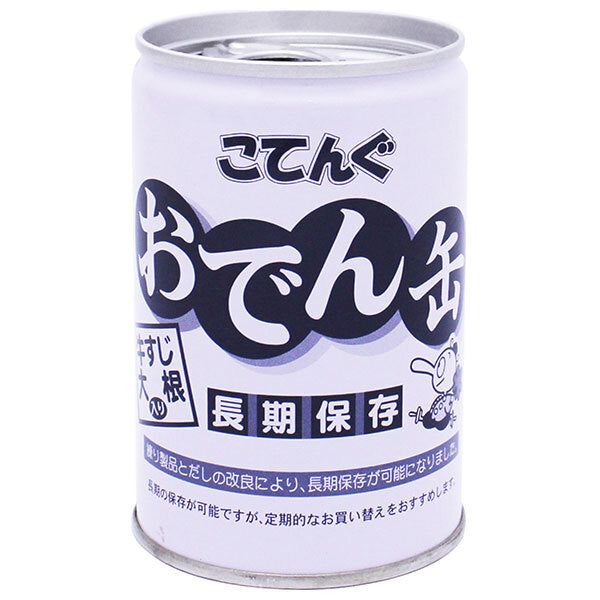 Tengu Canned Foods Kotengu Oden with Beef Tendon and Daikon Radish, Long-Term Storage, No. 7 Can, 280g x 12 Cans [Ships from Japan] 