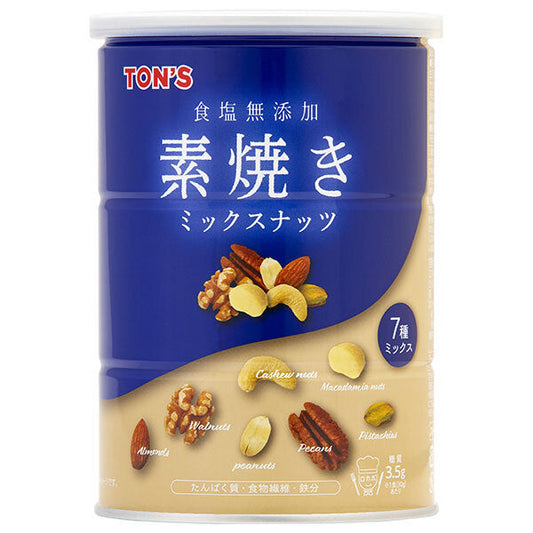 Toyo Nuts Ton unglazed mixed nuts 350g can x 6 pieces [shipped in Japan]