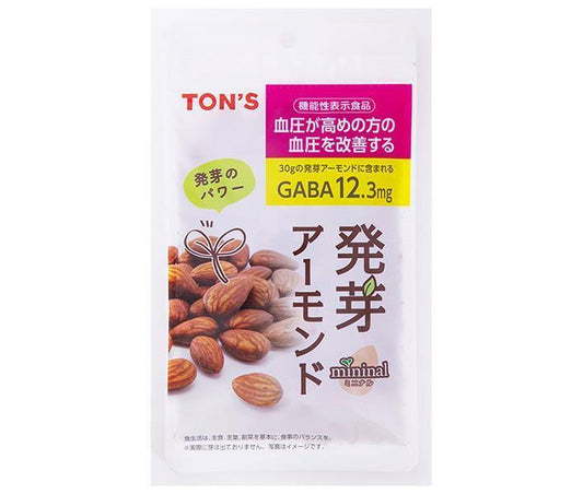 東洋ナッツ トン 機能性 発芽アーモンド 60g×10袋入【日本出荷】