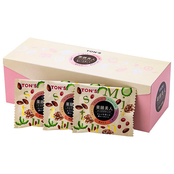 東洋ナッツ トン 薬膳美人ミックスナッツ 260g(13g×20袋)×1箱入【日本出荷】