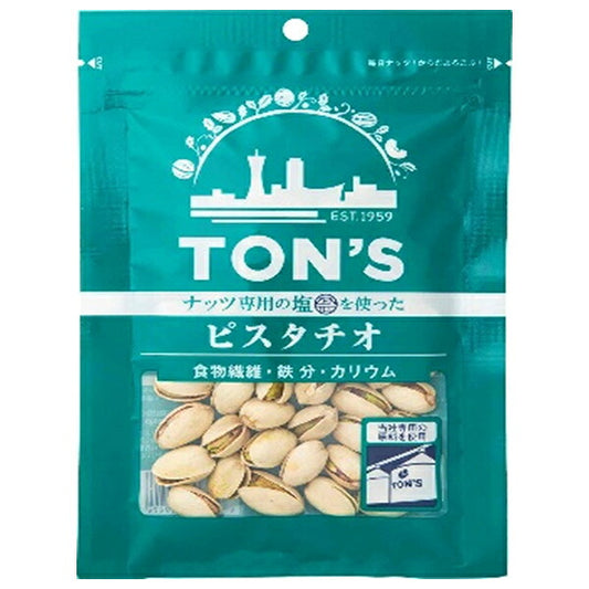 Toyo Nuts TON'S Pistachios 50g x 10 Bags [Ships from Japan]