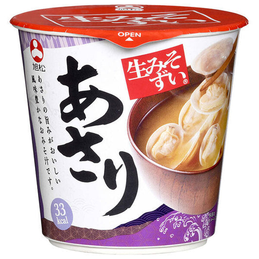 旭松 カップ生みそずい あさり 1食×6個入【日本出荷】