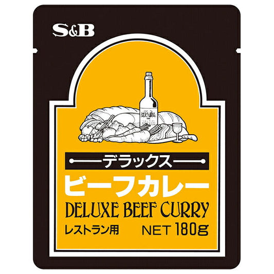 SB Foods Deluxe Beef Curry 180g x 30 pieces [Shipped in Japan]