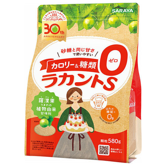 サラヤ ラカントS 顆粒 580g×6袋入【日本出荷】