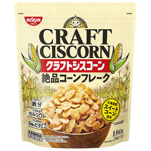 Nissin Cisco Craft Cisco Corn 180g x 8 bags [Ships from Japan] 