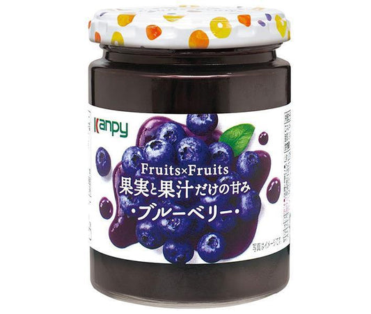 Campy Fuits x Fruits Blueberry, 260g Jar x 12 [Ships from Japan] 