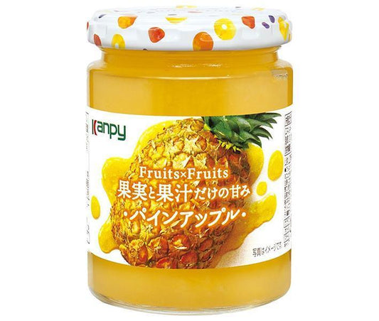 Campy Fuits x Fruits Pineapple 260g Jar x 12 [Ships from Japan] 