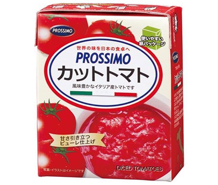 プロッシモ カットトマト 390g紙パック×16個入【日本出荷】