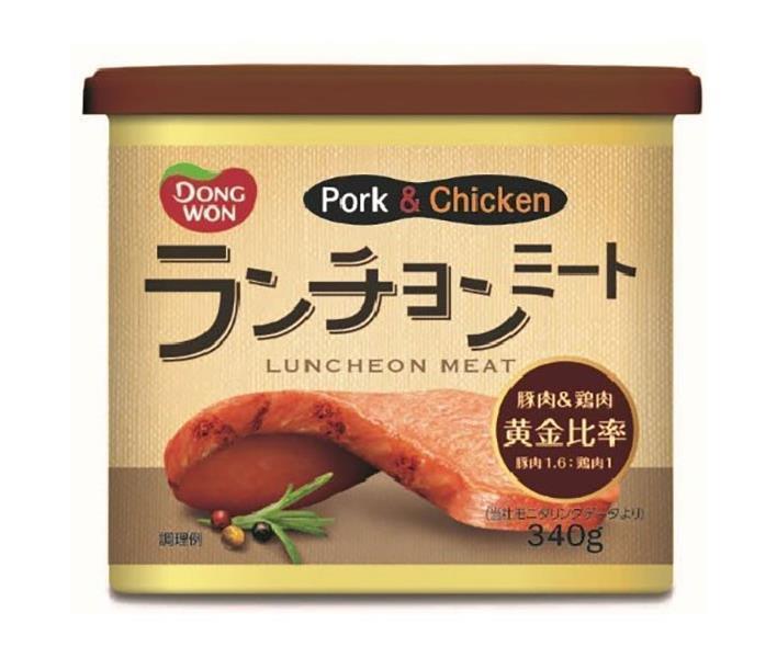 Toen Luncheon Meat 340g x 24 pieces [Shipped in Japan]