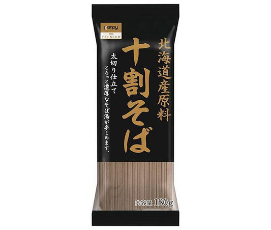 カンピーザ プレミアム 北海道産原料 十割そば 180g×20袋入【日本出荷】