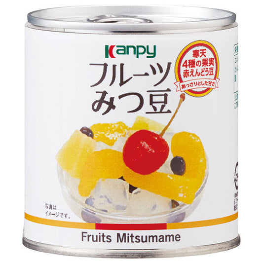 Campy Fruit Mitsumame 295g Can x 12 [Ships from Japan]