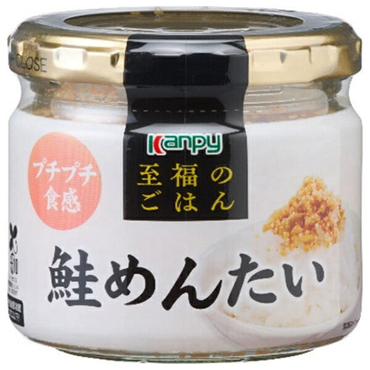カンピー 至福のごはん 鮭めんたい 55g瓶×12個入【日本出荷】