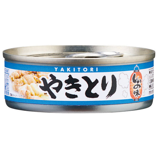 加藤産業 やきとり しお味 60g缶×24個入【日本出荷】