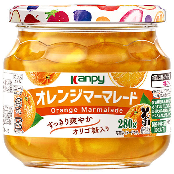 カンピー オレンジマーマレード 280g瓶×6個入【日本出荷】