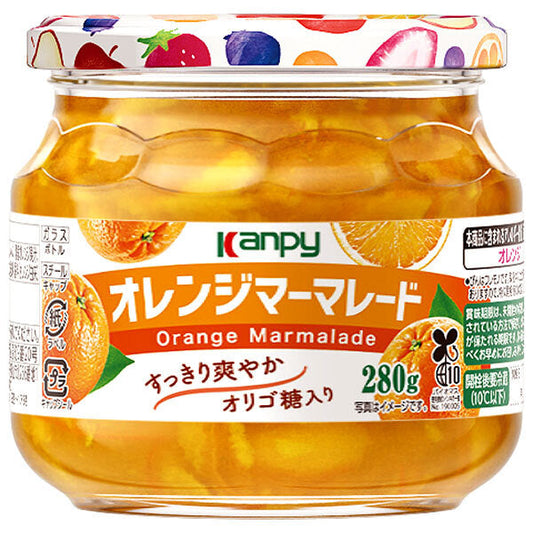 カンピー オレンジマーマレード 280g瓶×6個入【日本出荷】