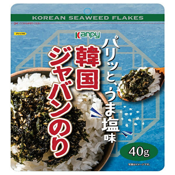 加藤産業 韓国ジャバンのり 40g×24袋入【日本出荷】