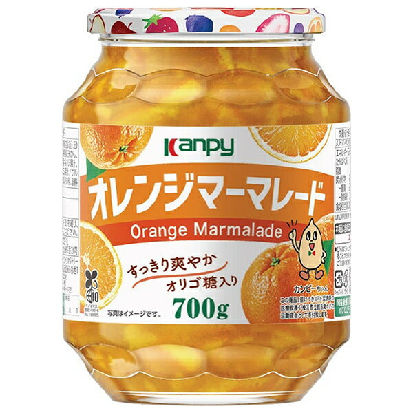 Campy Orange Marmalade, 700g Jar x 6 [Ships from Japan] 