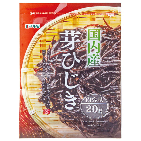 カンピー 国内産芽ひじき 20g×20袋入【日本出荷】