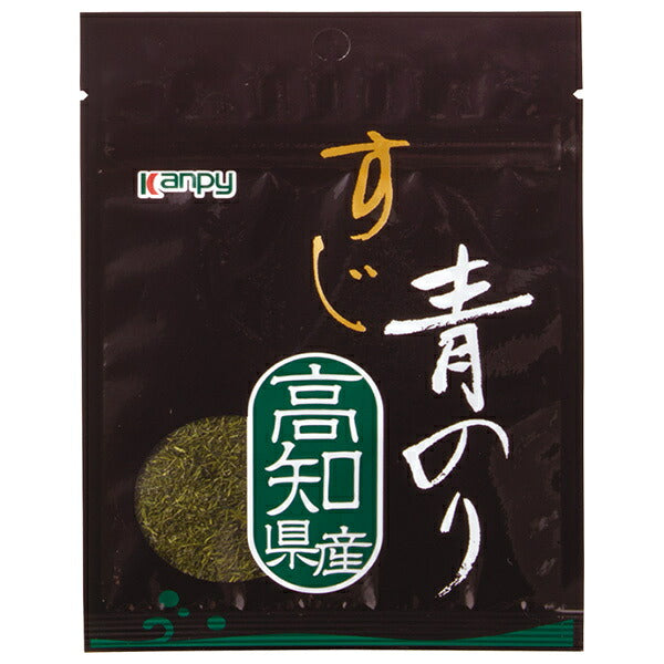 Kanpy Kochi Prefecture Suji Aonori Seaweed 2.3g x 10 Packs [Ships from Japan]