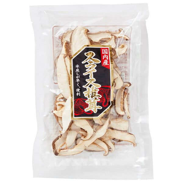 加藤産業 国内産スライス椎茸(菌床) 15g×30袋入【日本出荷】
