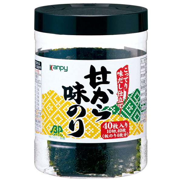カンピー 卓上甘から味のり 10切40枚×20個入【日本出荷】