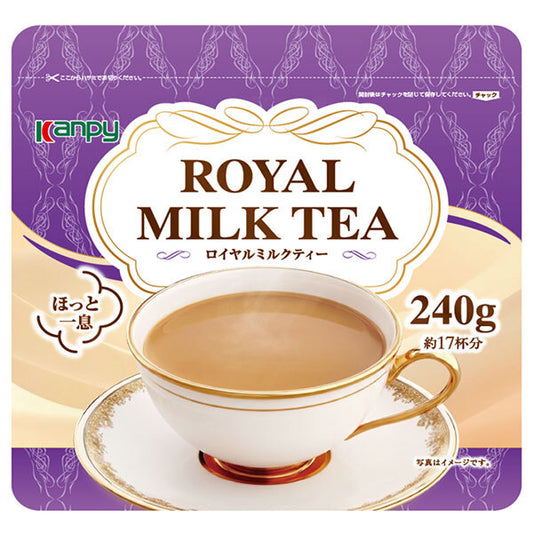 カンピー ロイヤルミルクティー 240g×24袋入【日本出荷】