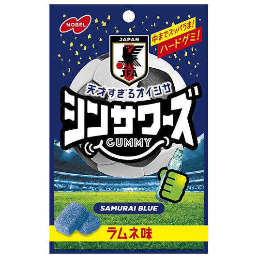 Nobel Seika Shinsours Gummy Ramune Flavor 50g x 6 pieces [Shipped in Japan]